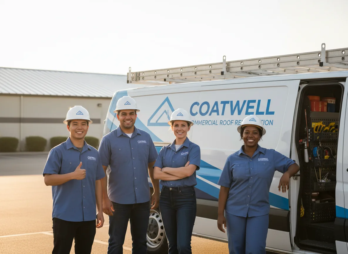 Commercial roof coating company in Lamberton, MN